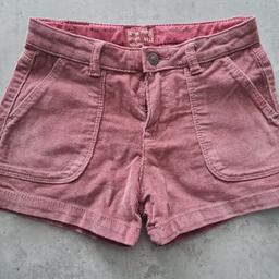 Girls pink denim shorts with adjustable waist.  Zara girls size 6, 116cm. Good condition.  Free collection Derby area or can post for additional postage fee of £3.35.