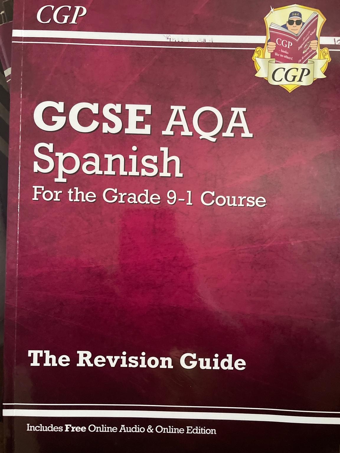 gcse-spanish-aqa-revision-guide-in-sw2-london-f-r-5-00-zum-verkauf