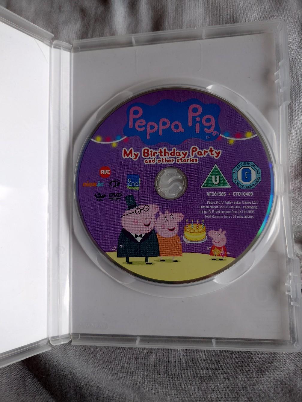 Peppa pig my birthday party DVD in LE11 Charnwood for £1.00 for sale