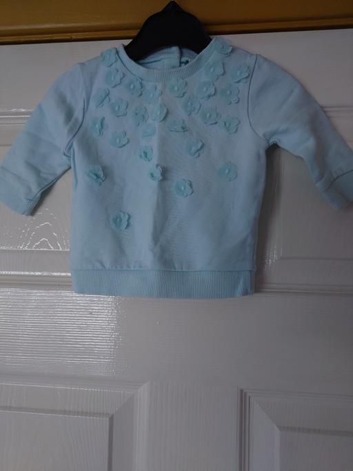 Buy & Sell Leicestershire Charnwood - Photos for Baby girls blue jumper size up to 1 month