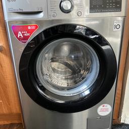 Lg direct drive smart 9kg washing machine, in good condition works well, just rubber of inside drum not in good condition but still works fine had it for 2 years had an upgrade to a new washing machine thats why selling this one £150 but open to OFFERS