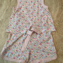 Girls floral jumpsuit- age 7yrs .