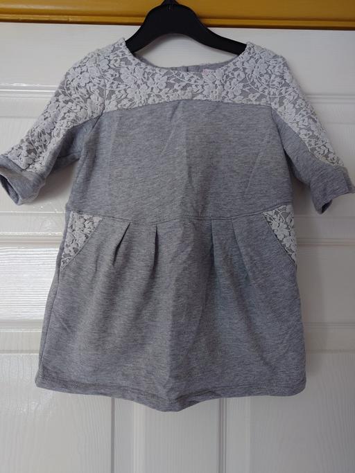 Buy & Sell Leicestershire Charnwood - Photos for Girls grey dress size 3-4 years