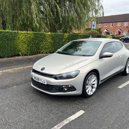 Volkswagen Scirocco 2.0 GT Tdi diesel 58 reg manual, HPI clear, 3 door, long mot, very good condition for year voza history checked, loads of service history also cambelt been changed, drive excellent, CD player, 2 keys remote central locking electric windows power steering, parking sensor parrot bluetooth, good condition alloy wheels, not a brand new car so will have age related marks nothing major good condition, very economical, cheap to tax and insure, test drive welcome, any checks welcome, bring a mechanic with you for your own peice of mind, no time wasters, bargain £3195 ono