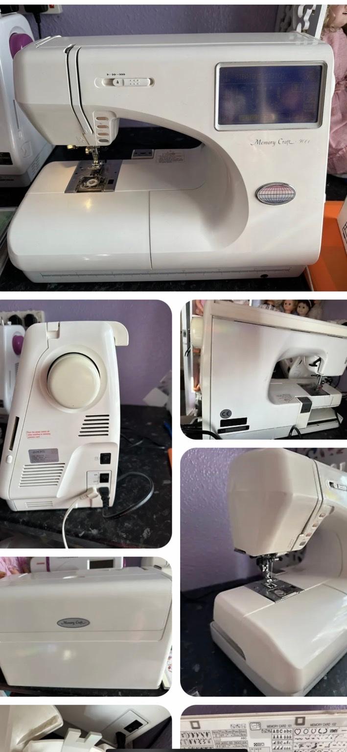 Janome mc9000 sewing and embroidery machine in DN8 Doncaster für 195,00