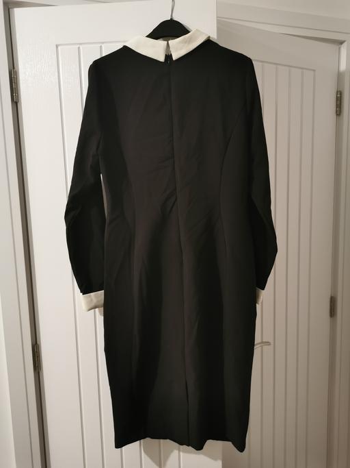 Buy & Sell West Midlands Wolverhampton - Photos for Black dress with white collar and cuffs