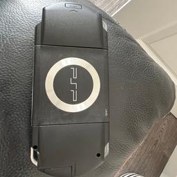 PlayStation portable psp fantastic condition has always been in a silicon cover included , 3games memory card ,tv scart connection,spare cases for taking games out with you, charging lead, storage case with shoulder strap smoke free home