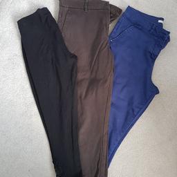 3 pairs of ¾ trousers, 1 is a pair of thicker leggings.

From Next and George