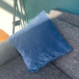 Set of 4 blue cushions 
Brought from Next
Change of decor forces sale