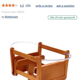 Rocking moses best sale basket stand mothercare