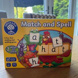 Match and spell game in really good condition only played a couple times from pet free smoke free house