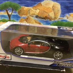 Bugatti Chiron Diecast model for sale by Maisto
Brand new, undamaged box
Excellent condition
