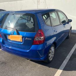Honda jazz 124800 milage in good condition. Only one previous owner. Long MOT till Aug 2024.