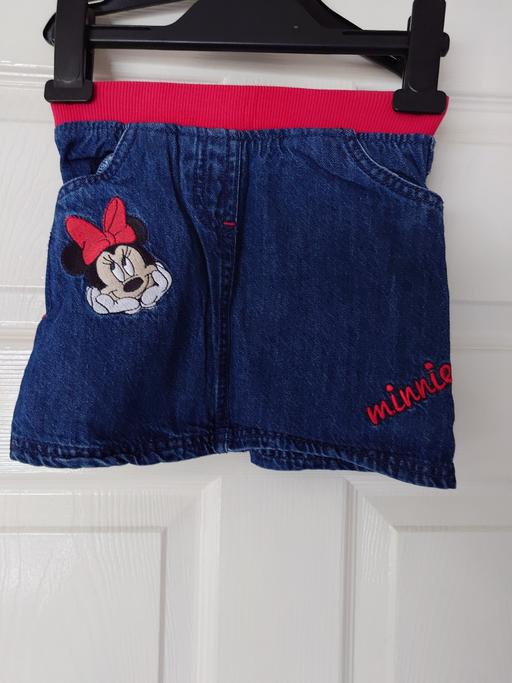 Buy & Sell Leicestershire Charnwood - Photos for Girls Minnie mouse denim skirt size 4-5 years