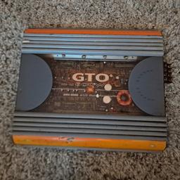 JBL 4 CHANNEL GTO 4000 - 600 WATTS AMP

AMP IS A LITTLE RUSTY. 2 CHANNELS HAVE BEEN TESTED AND WORK 100%

DOES WORK. HAVE POWERED AMP AND IT WORKS. 

THE 2 CHANNEL PHONOS AS THE PHONOS END STUCK IN THEM. CAN BE TAKE OUT WITH A THIN SCREWDRIVER OR A DRILL BIT

IT IS A EASY FIT. 

GRAB A BARGAIN

PRICED TO SELL

COLLECTION FROM KINGS HEATH B14  OR CAN DELIVER LOCALLY

CALL ME ON 07966629612

CHECK MY OTHER ITEMS FOR SALE, SUBS, AMPS, STEREOS, TWEETERS, SPEAKERS - 4 INCH, 5.25 AND 6.5 INCH SPEAKERS