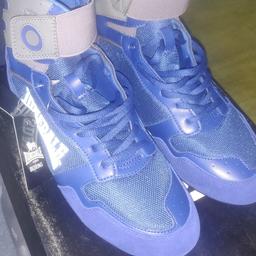 Brand New Londsdale Blue trainers.
Unworn, tagged and rare UK size 9