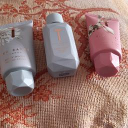 1 Ted baker body wash peony spritz 1 body wash opulent crush 1 bubble bath opulent crush collect only