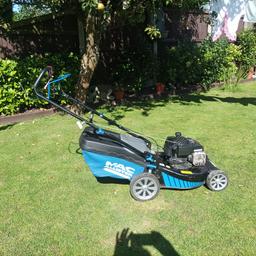 I am selling my MAC ALLISTER self propelled petrol mower, Model mprm 46sp. It's a really great mower and in pretty good condition with a freshly sharpened blade. Starts first time every time. It has also been recently serviced. No time wasters.