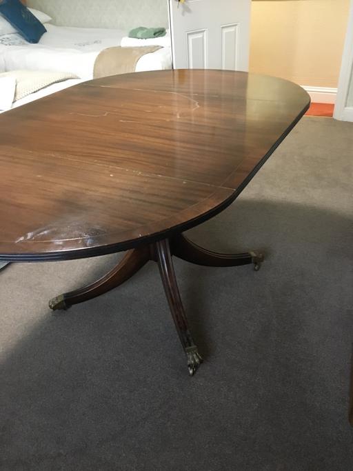 Buy & Sell North Yorkshire Ripon - North Yorkshire - Photos for Oval Mahogany Dining Table with tripod stand