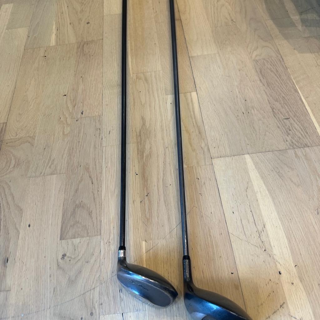 Mc Gregor 3 and 5 wood golf clubs oversize clubs great clubs with plenty of life in them

Collection from Chelmsford or Witham local delivery can be arranged

Postage also available