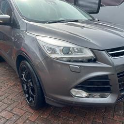Ford Kuga. 2.0 titanium x 4x4
Mot till feb next 2024 
 no advisories

IF LISTING IS STILL ACTIVE CAR IS STILL AVAILABLE !!!

Car is top spec model 
Full pan roof 
Leather interior  power heated seats great condition 

Had new discs and pads all round about 300 miles ago 

19” Ford alloys with good tyres alloys have few kerb marks nothing major 
 
Body work has few scratches an car park dents. Main 1 been across drivers door  was on car when I brought it .


I’ve owned car over 5 year now back in2020 I had an accident in it . Which resulted in car been a cat d.  Needed a new wing and bumper. I brought car back of insurance  an had it fixed and have owned car 3 years since been a great car  . 

Don’t let this put you off 

Great price for a lot of car these are still fetching over 6k
 Thanks for looking