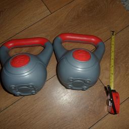A SET OF 2  2KG WEIGHTS, PICK UP FROM M40 1NS