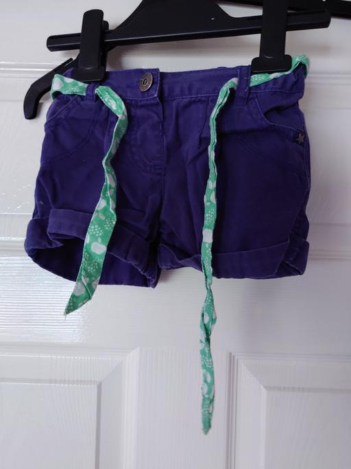 Buy & Sell Leicestershire Charnwood - Photos for Girls navy shorts size 18-24 months