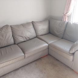 this is a very big Italian leather corner sofa was bought for £8000 from mark's and Spencers this is a bargain at £200 pick up only pay on pick up only need this gone asap