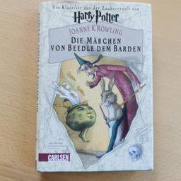 Buch Ein Klassiker aus der Zaubererwelt von Harry Potter
Die Märchen von Beedle dem Barden

Preis verhandelbar
Keine Garantie oder Gewährleistung wegen Privatverkauf
Versand möglich, kosten selber zu zahlen