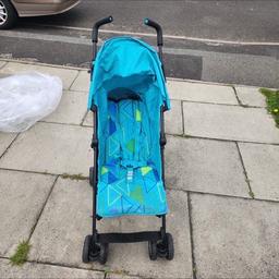 Mothercare blue buggy good condition