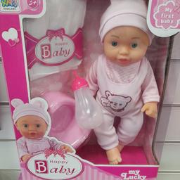 Baby Doll with various accessories. Brand new and sealed. 

collection in jb bargains unit 21 arndale Accrington bb5 1ex.

please see my other items.