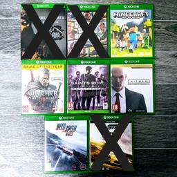 Games used but like new come cased (Any DLC buyers luck)

£5 - Need For Speed Rivals
£5 - Saint Row Remastered
£8 - Witcher 3 GOTY Edition
£8 - Hitman: Complete 1st Season Edition
£16 - Minecraft
- £35 For The Bundle Price
______________________________
+ Collection: Cash/Digital Payment
+ Delivery: Direct Payment Bank/Cashapp
- Whatsapp: 07810 497 191

Thanks for viewing