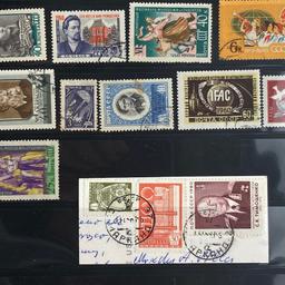 The stamps are from the WW2. They are very rare and can can be sold separately.

I have a vast collection of stamps from 1930s-1980s. Historic stamps from all over the world. I am unable to show you the whole list of countries as there is a limit of only five photos. Please let me know if you are interested.