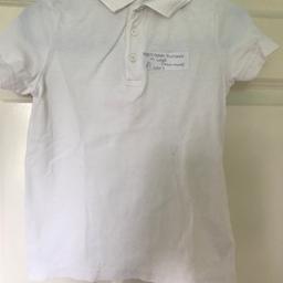 💥💥 OUR PRICE IS JUST £1💥💥

Preloved school polo shirt in white

Age: 5 years
Brand: Next
Condition: good, slight mark as shown

All our preloved school uniform items have been washed in non bio, laundry cleanser & non bio napisan for peace of mind

Collection is available from the Bradford BD4/BD5 area off rooley lane (we have no shop)

Delivery available for fuel costs

We do post if postage costs are paid For

No Shpock wallet sorry