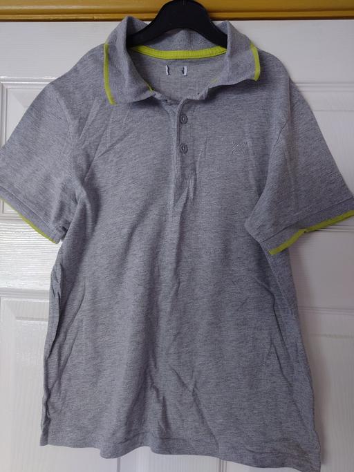 Buy & Sell Leicestershire Charnwood - Photos for Boys grey polo top size 11-12 years