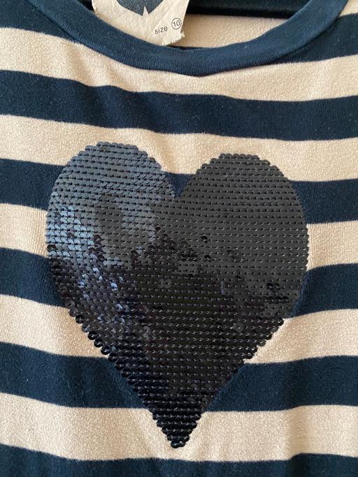 Buy & Sell West Sussex Chichester - Photos for Heart striped jumper