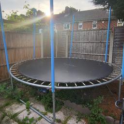 10ft trampoline with brand new net and pad hasn't been put on yet.
been unused for over a year now.
£130 ono collection only
