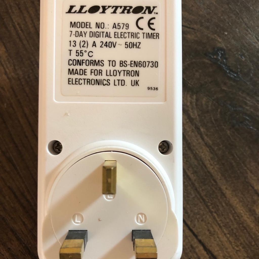 Available from postcodes DL2 or TS6
xxx ⏰ xxx ⏰ xxx ⏰ xxx ⏰ xxx ⏰ xxx

NEW
Digital plug-in electronic timer
24hrs-7 days
No wiring required
For appliances up to 13A or 3KW
Simply plugs in
Easy to use
Only one left in stock

xxx ⏰ xxx ⏰ xxx ⏰ xxx ⏰ xxx ⏰ xx5