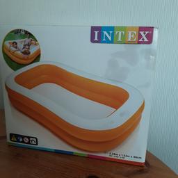 Intex paddling pool, bought last year but never used, boxed, unopened. Cash on collection only from CH44