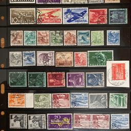 Swiss old stamps.
I have a vast collection of stamps from 1930s-1970s. Historic stamps from all over the world. See the list of some countries and territories listed on the last three photos. I am unable to present the whole list as there is a limit of five photos on Shpock. Please let me know if you are interested.