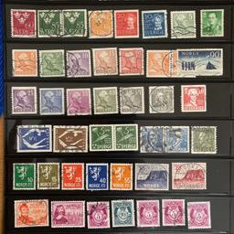 This is a selection of old Scadinavian stamps.
I have a vast collection of stamps from 1930s-1970s. Historic stamps from all over the world. See the list of countries and territories listed on the last four photos. I am unable to present here the whole list as there is a limit of five photos on Shpock. Please let me know if you are interested.