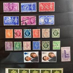 Some of the stamps are pre-WW2. It is a vast collection, some very old stamps included. I have a limit of 5 photos but I will send you the rest if you wish.
I have a vast collection of stamps from 1930+, all countries of the world. Please let me know if you are interested.