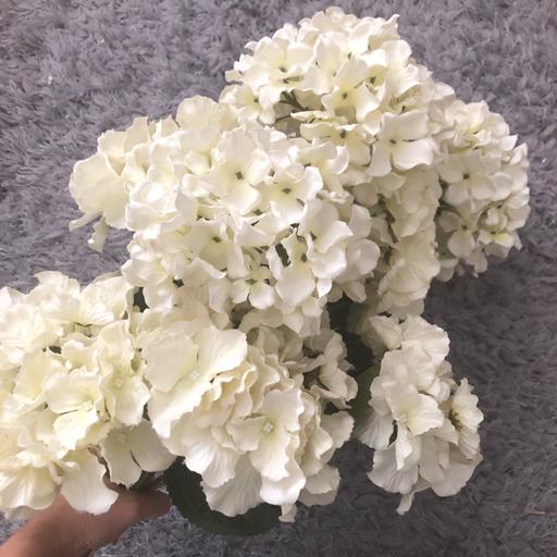 Buy & Sell Gloucestershire South Gloucestershire - Photos for Artificial hydrangea flowers fake plant white