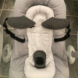 Grab yourself a bargain. Reduced as it needs to go asap

Béaba - Baby Bouncer in very good condition
Baby Chair and Swing seat - 12 Positions - Height Adjustable - Comfortable and Ergonomic - Unisex For Baby - Grey