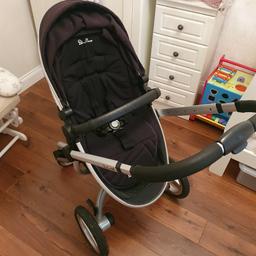 Silver Cross Surf Travel System in good condition, suitable from Birth to 3 years, pushchair comes with new born inserts, waterproof cover and insect cover this also come with car seat and Iso fix car dock. None Smoking Home, really good buy, you will get a lot for your money great item