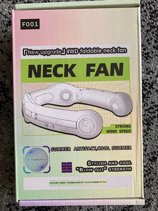 Buy & Sell West Midlands Birmingham - Photos for Neck Fan Folding Rechargeable NEW