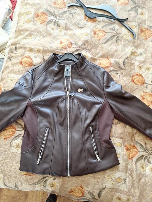 Buy & Sell Somerset Bath and North East Somerset - Photos for Faux leather Jacket 10-12 size