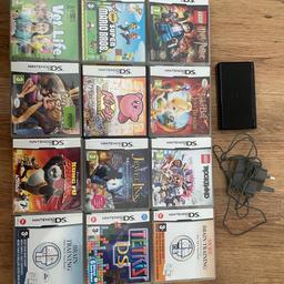 Nintendo ds lite and charger
With 12 games