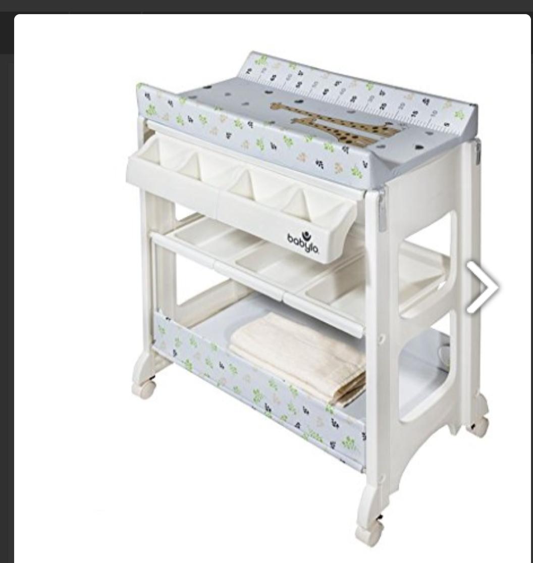 Used baby changing table for clearance sale