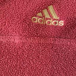 Adidas Mens fleece hoodie rust colour with yellow accent size large in excellent condition. See photos for condition size flaws materials etc. I can offer try before you buy option if you are local but if viewing on an auction site viewing STRICTLY prior to end of auction.  If you bid and win it's yours. Cash on collection or post at extra cost which is £4.55 Royal Mail 2nd class. I can offer free local delivery within five miles of my postcode which is LS104NF. Listed on five other sites so it may end abruptly. Don't be disappointed. Any questions please ask and I will answer asap.
Please check out my other items. I have hundreds of items for sale including bikes, men's, womens, and children's clothes. Trainers of all brands. Boots of all brands. Sandals of all brands. 
There are over 50 bikes available and I sell on multiple sites so search bikes in Middleton west Yorkshire.